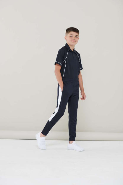 KID'S KNITTED TRACKSUIT PANTS - Navy/Royal - Additional