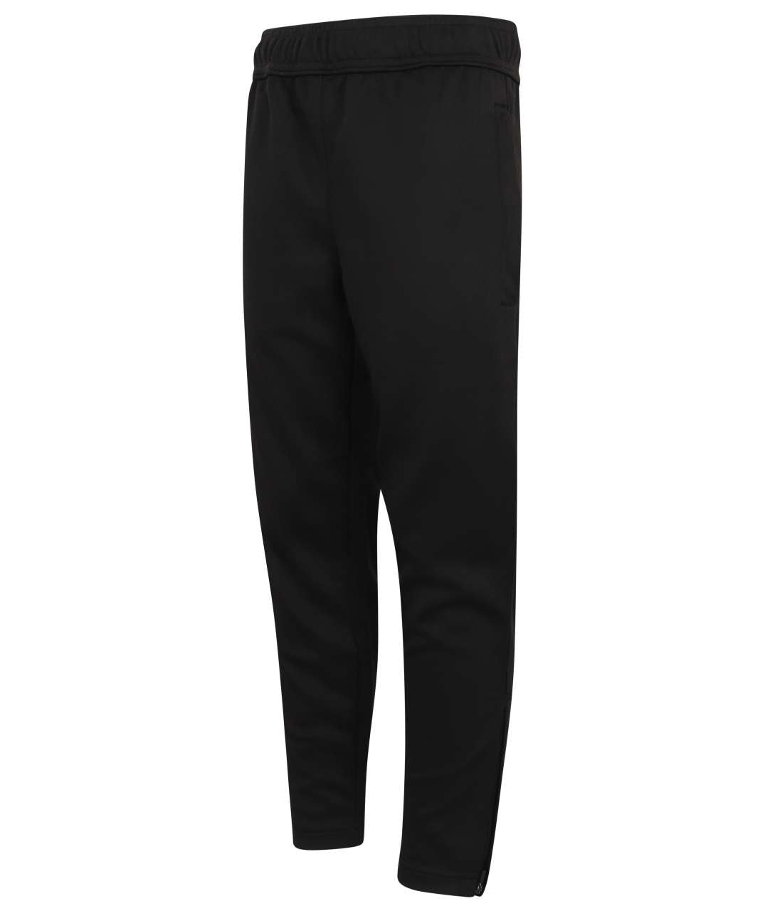 KID'S KNITTED TRACKSUIT PANTS - Black - Additional