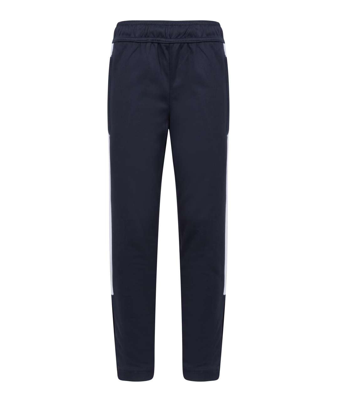 KID'S KNITTED TRACKSUIT PANTS - Navy/White - Additional