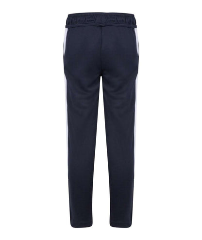 KID'S KNITTED TRACKSUIT PANTS - Navy/White - Additional