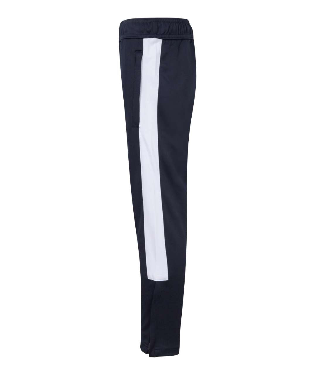 KID'S KNITTED TRACKSUIT PANTS - Navy/White - Additional