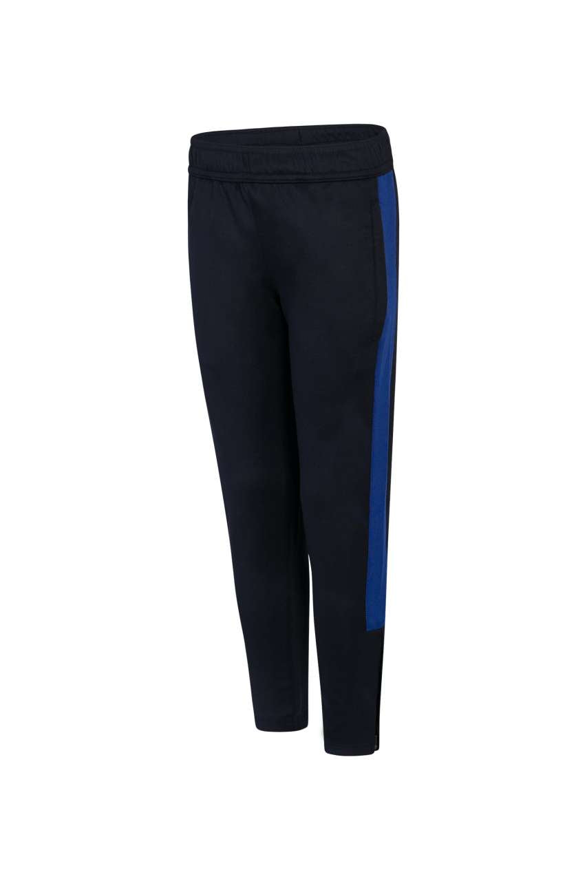 KID'S KNITTED TRACKSUIT PANTS - Navy/Royal - Main