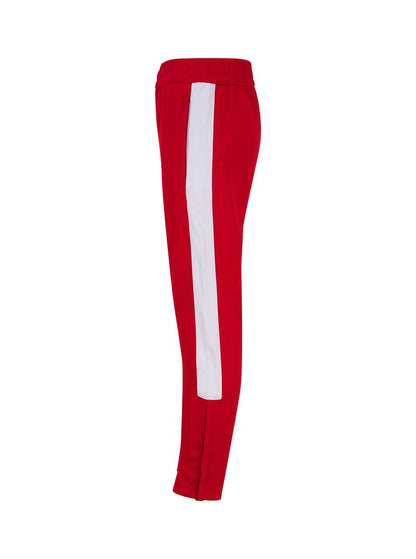 KID'S KNITTED TRACKSUIT PANTS - Red/White - Additional