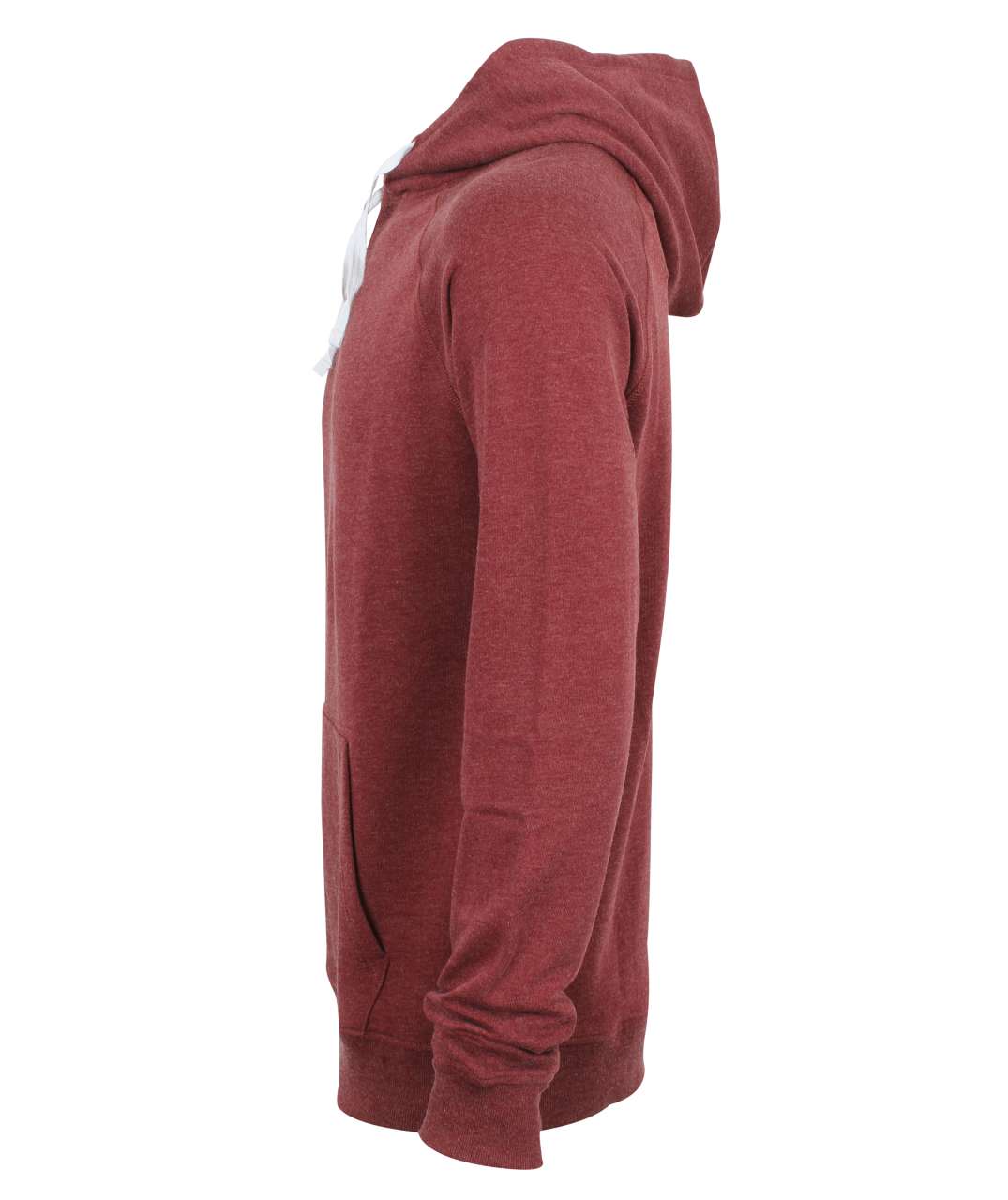 MEN'S FRENCH TERRY HOODIE - Burgundy Marl - Additional