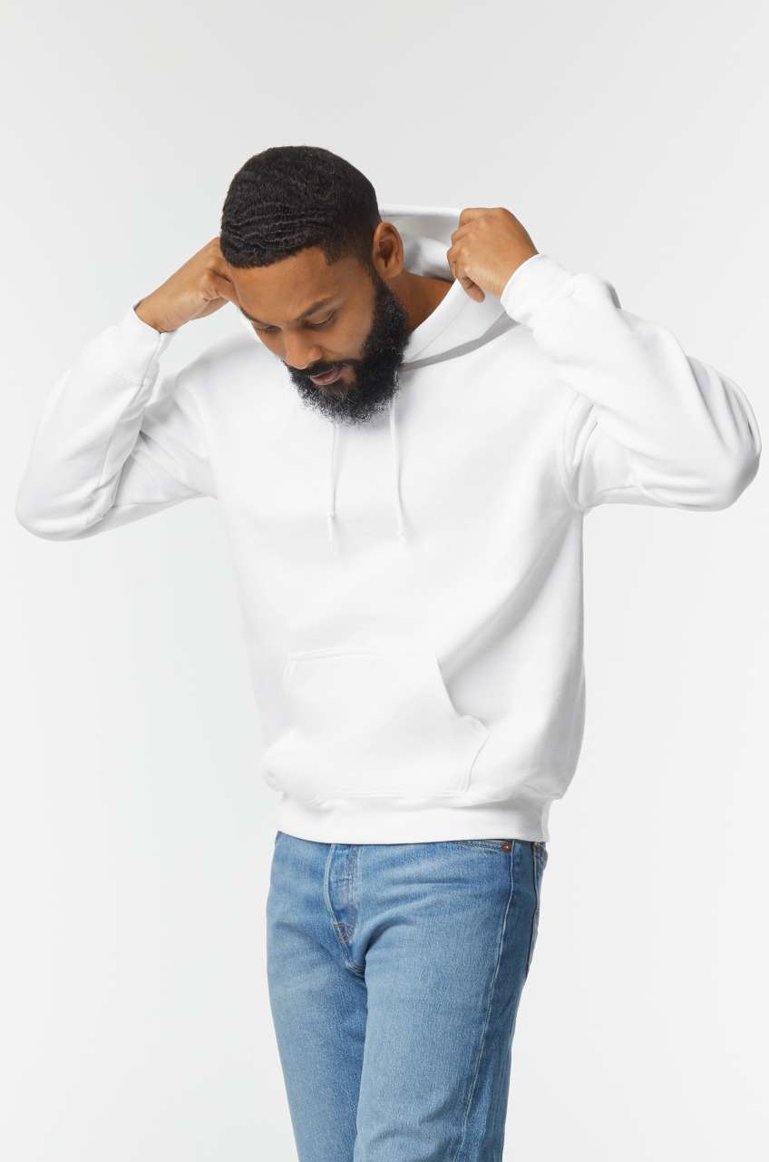 DRYBLEND ®  ADULT HOODED SWEATSHIRT - Navy - Additional