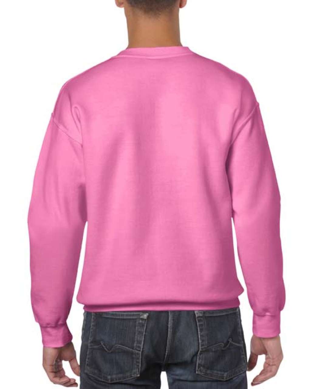 HEAVY BLEND™ ADULT CREWNECK SWEATSHIRT - Azalea - Additional