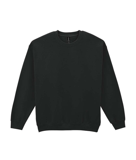 HEAVY BLEND™ ADULT CREWNECK SWEATSHIRT - Black - Main