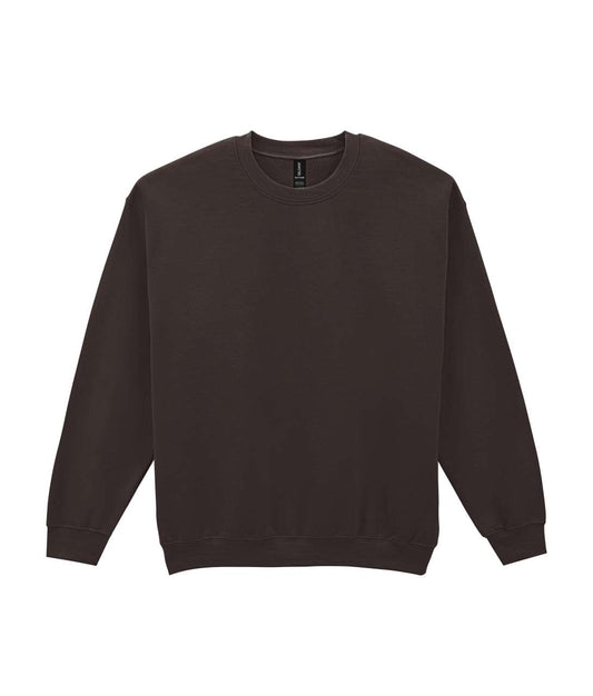 HEAVY BLEND™ ADULT CREWNECK SWEATSHIRT - Dark Chocolate - Main