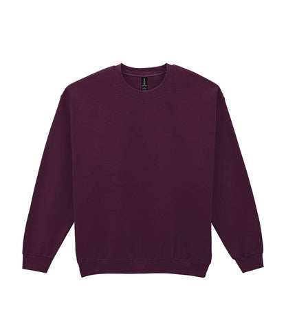 HEAVY BLEND™ ADULT CREWNECK SWEATSHIRT - Maroon - Main