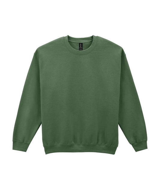 HEAVY BLEND™ ADULT CREWNECK SWEATSHIRT - Military Green - Main