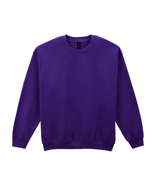 HEAVY BLEND™ ADULT CREWNECK SWEATSHIRT - Purple - Main