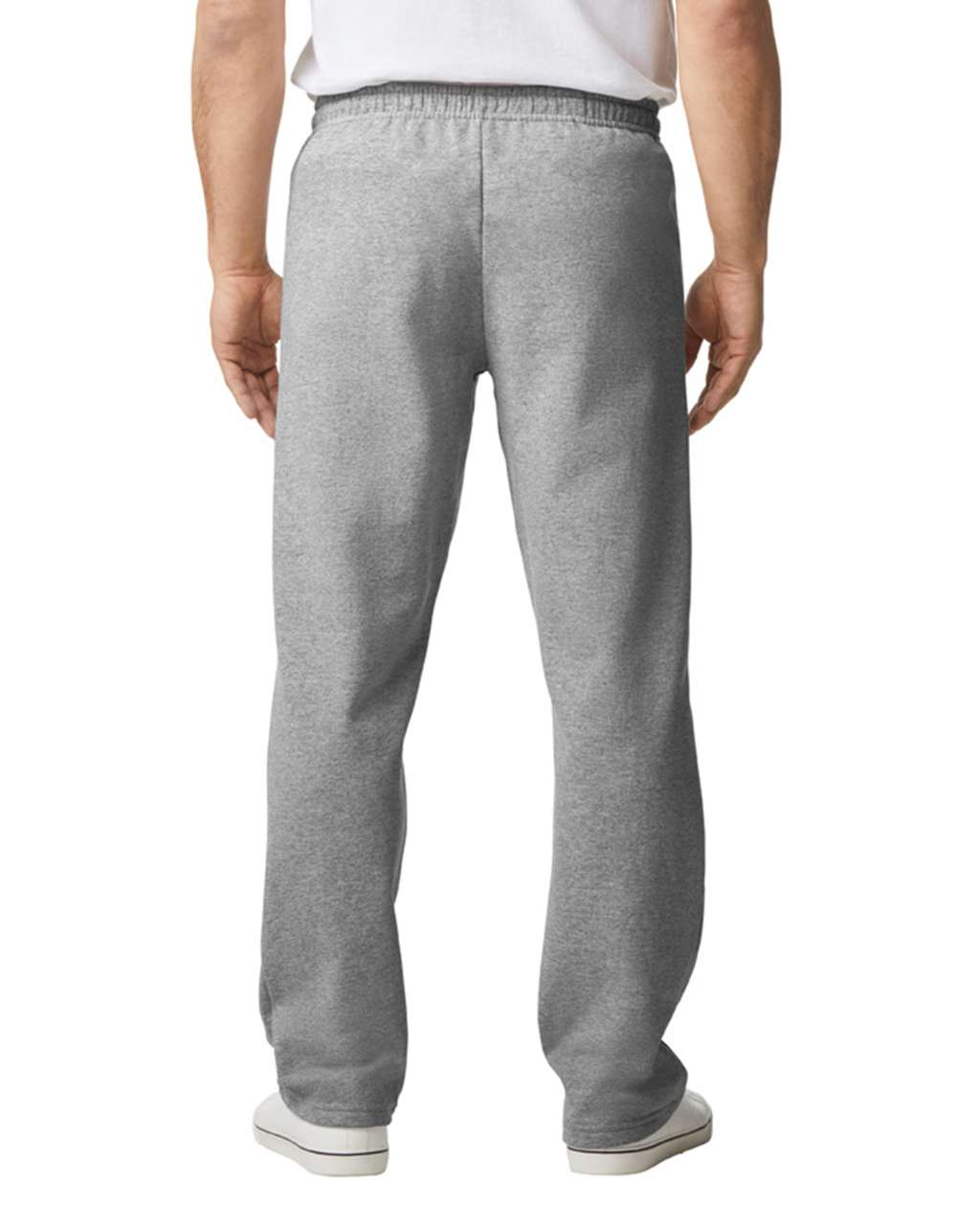 HEAVY BLEND™ ADULT OPEN BOTTOM SWEATPANTS - Sport Grey - Additional