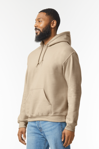 HEAVY BLEND™ ADULT HOODED SWEATSHIRT - Antique Cherry Red - Additional