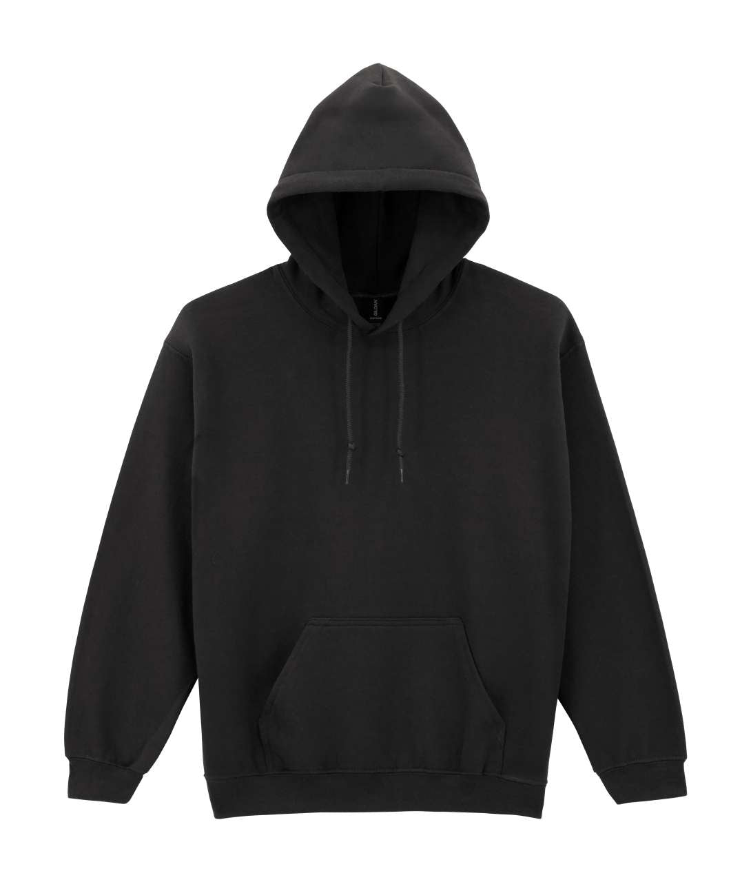 HEAVY BLEND™ ADULT HOODED SWEATSHIRT - Black - Main