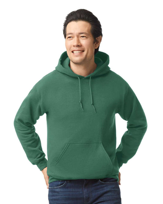 HEAVY BLEND™ ADULT HOODED SWEATSHIRT - Heather Sport Dark Green - Main