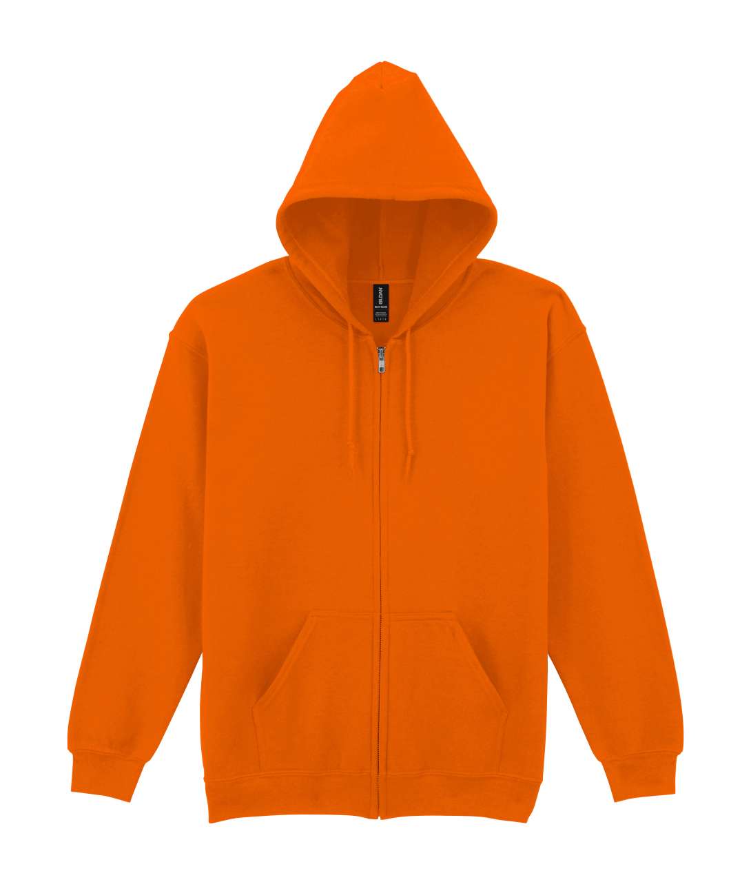 HEAVY BLEND™ ADULT FULL ZIP HOODED SWEATSHIRT - S.Orange - Main