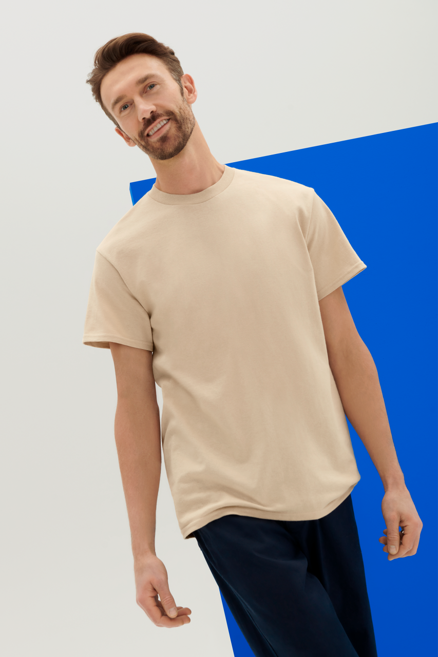 ULTRA COTTON™ ADULT T-SHIRT - Ash Grey - Additional