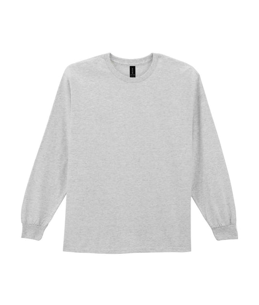 ULTRA COTTON™ ADULT LONG SLEEVE T-SHIRT - Ash Grey - Main