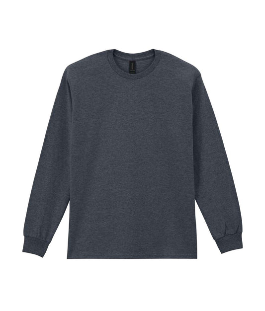 ULTRA COTTON™ ADULT LONG SLEEVE T-SHIRT - Dark Heather - Main