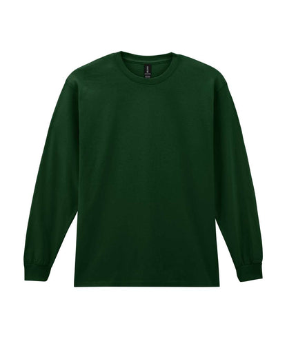ULTRA COTTON™ ADULT LONG SLEEVE T-SHIRT - Forest Green - Main