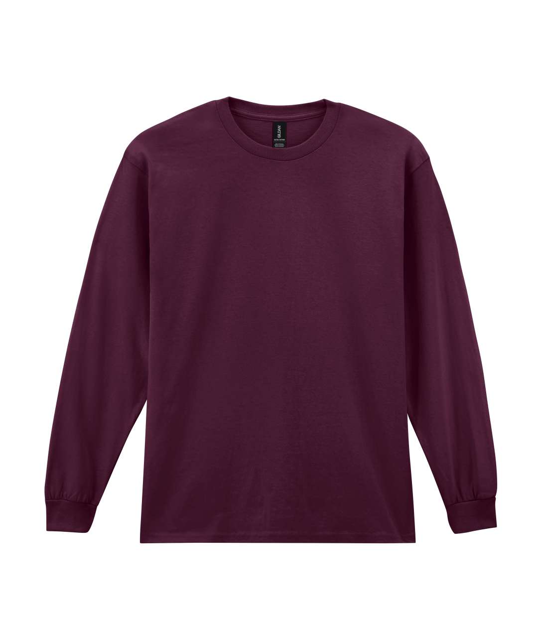 ULTRA COTTON™ ADULT LONG SLEEVE T-SHIRT - Maroon - Main