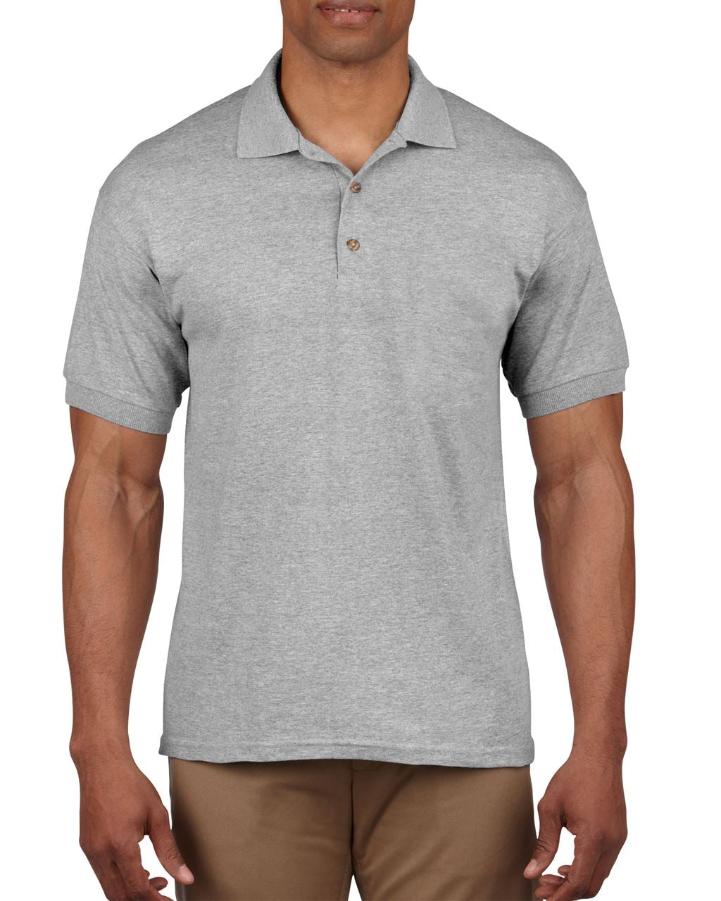 ULTRA COTTON™ ADULT PIQUE POLO SHIRT - RS Sport Grey - Main