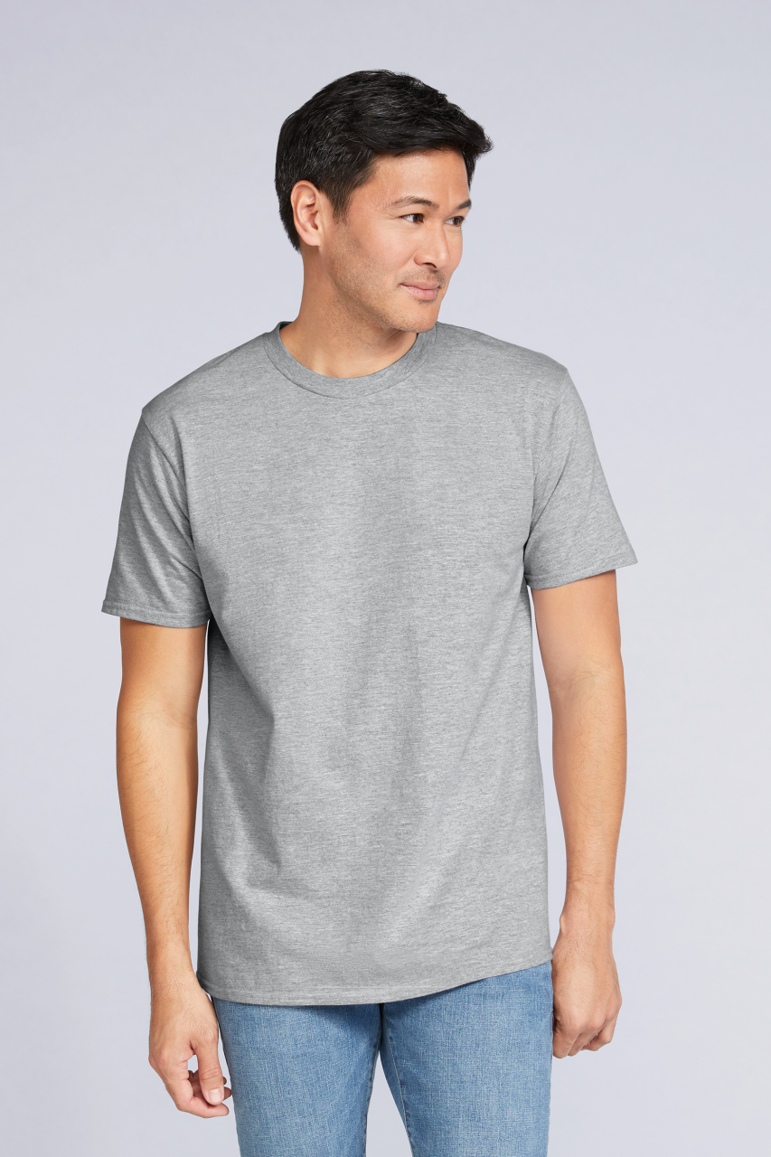 PREMIUM COTTON ®  ADULT T-SHIRT - Azalea - Model