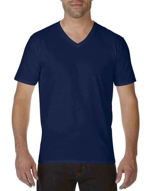 PREMIUM COTTON ®  ADULT V-NECK T-SHIRT - Navy - Main
