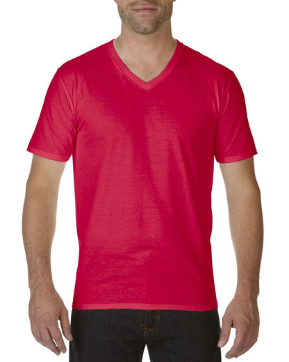 PREMIUM COTTON ®  ADULT V-NECK T-SHIRT - Red - Main