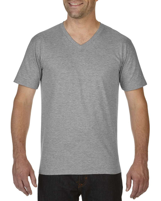 PREMIUM COTTON ®  ADULT V-NECK T-SHIRT - RS Sport Grey - Main