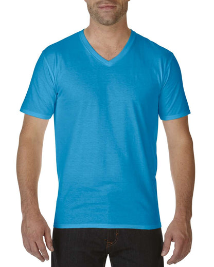 PREMIUM COTTON ®  ADULT V-NECK T-SHIRT - Sapphire - Main