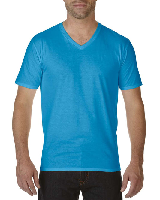 PREMIUM COTTON ®  ADULT V-NECK T-SHIRT - Sapphire - Main