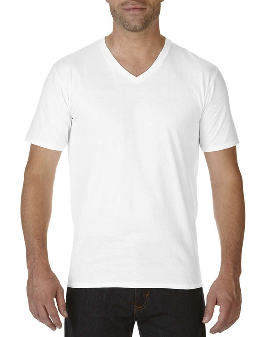 PREMIUM COTTON ®  ADULT V-NECK T-SHIRT - White - Main