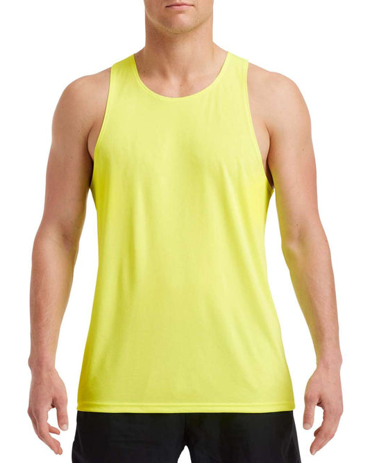 PERFORMANCE ®  ADULT CORE SINGLET - Safety Green - Main