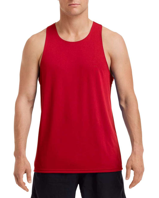 PERFORMANCE ®  ADULT CORE SINGLET - Sport Scarlet Red - Main