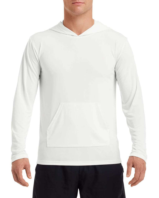 PERFORMANCE ®  ADULT HOODED T-SHIRT - White - Main