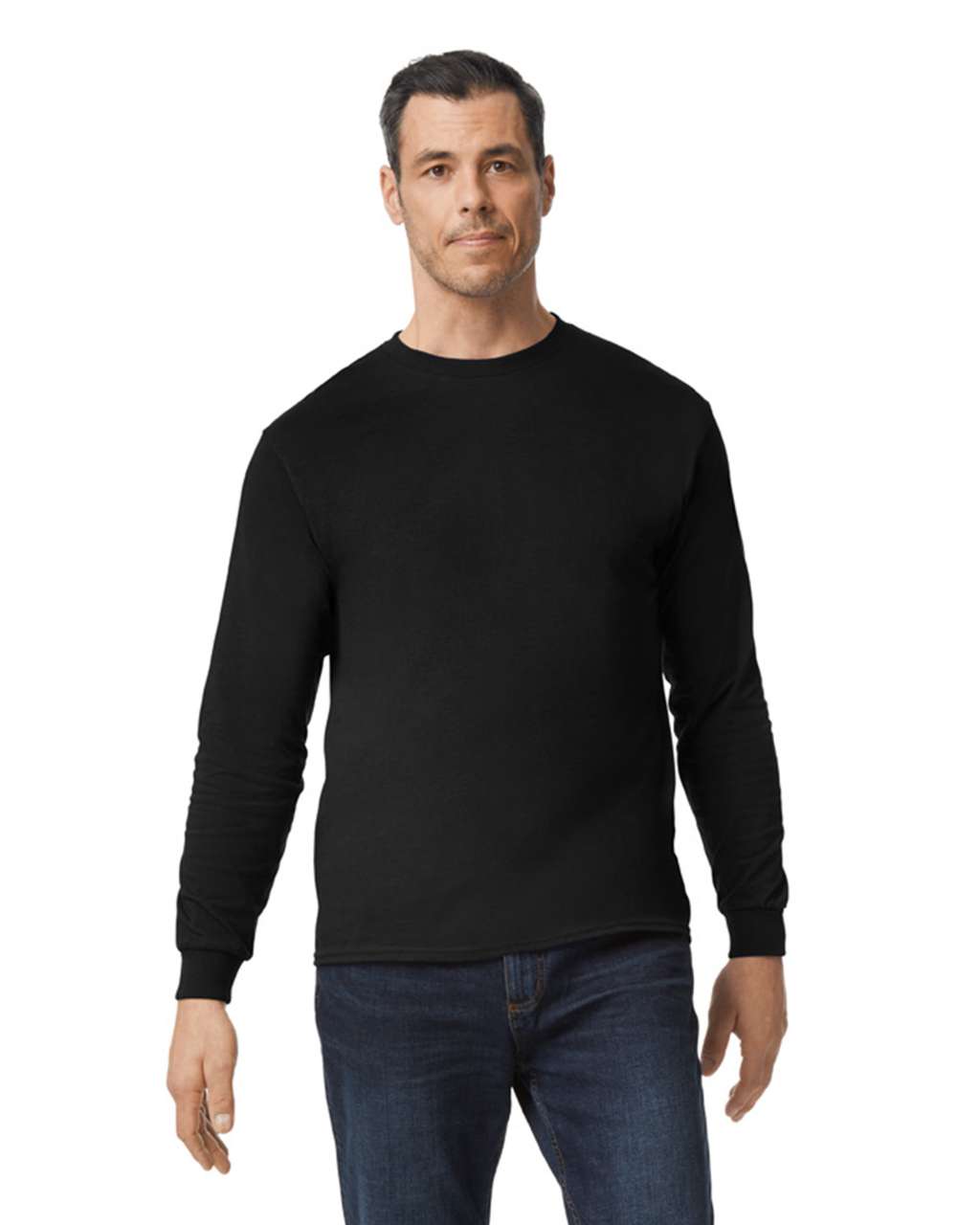 GILDAN<SUP>®</SUP> HEAVY COTTON™ ADULT LONG SLEEVE T-SHIRT - Color Image