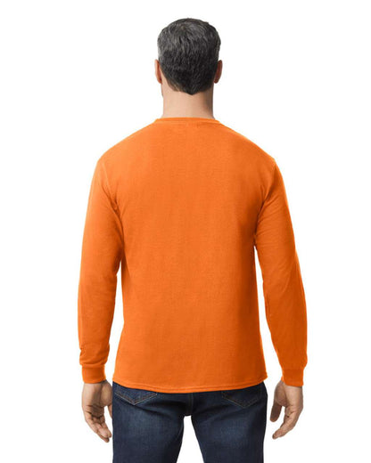 GILDAN ®  HEAVY COTTON™ ADULT LONG SLEEVE T-SHIRT - S.Orange - Additional