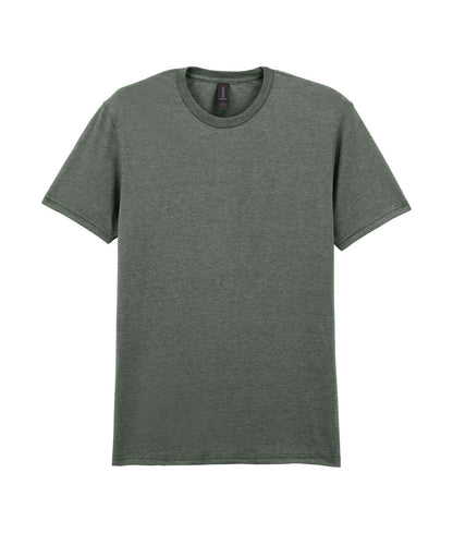 SOFTSTYLE ®  ADULT T-SHIRT - Heather Military Green - Main