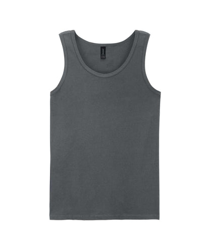 SOFTSTYLE ®  ADULT TANK TOP - Charcoal - Main