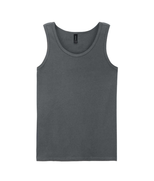 SOFTSTYLE ®  ADULT TANK TOP - Charcoal - Main