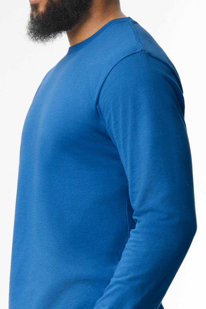 SOFTSTYLE ®  ADULT LONG SLEEVE T-SHIRT - Royal - Additional