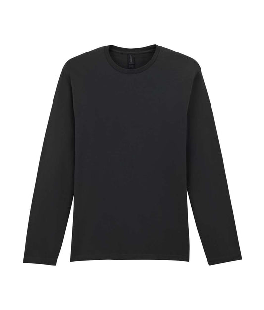 SOFTSTYLE ®  ADULT LONG SLEEVE T-SHIRT - Black - Main