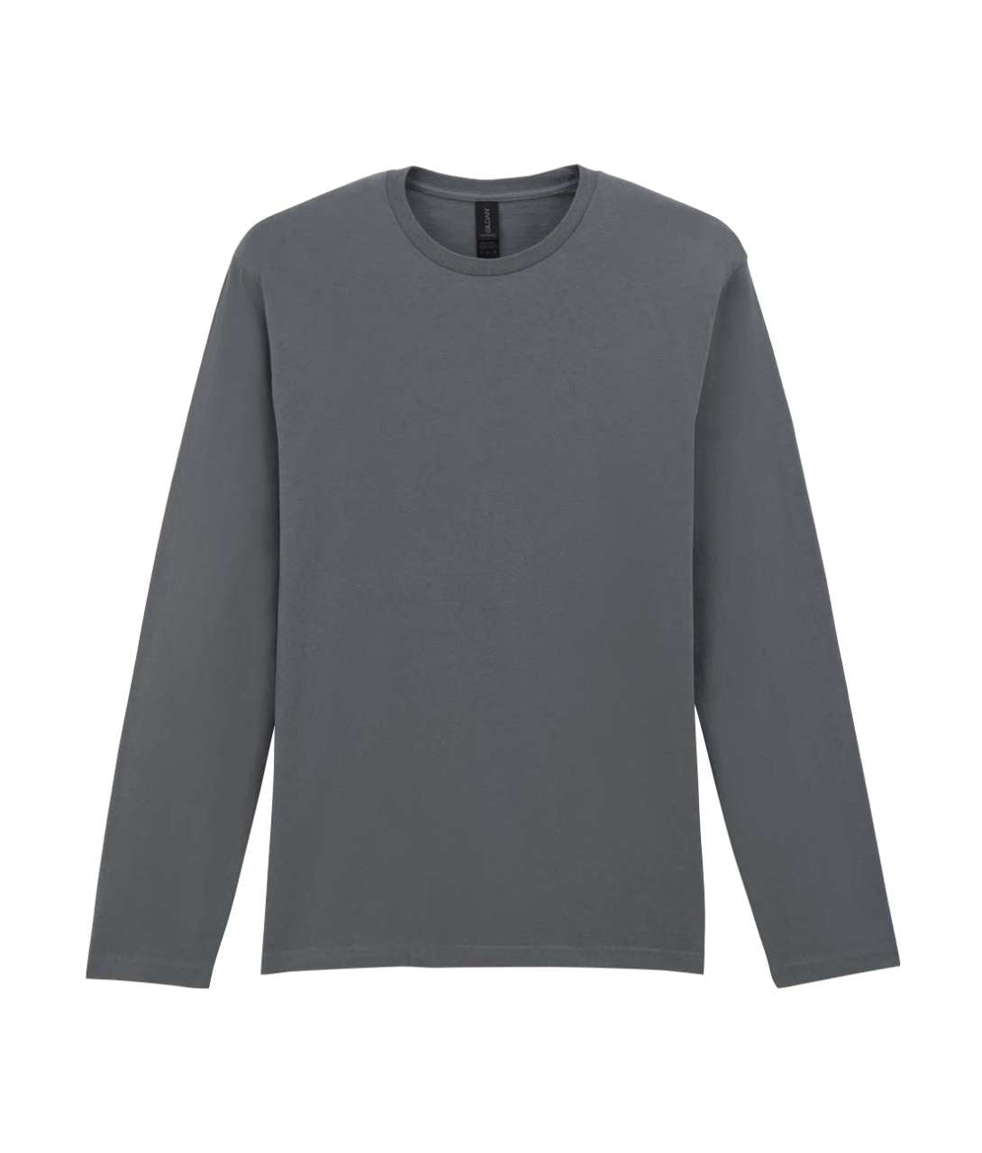 SOFTSTYLE ®  ADULT LONG SLEEVE T-SHIRT - Charcoal - Main