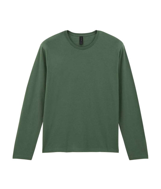 SOFTSTYLE ®  ADULT LONG SLEEVE T-SHIRT - Military Green - Main