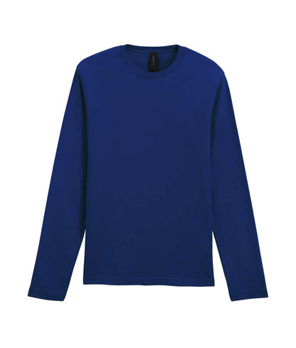 SOFTSTYLE ®  ADULT LONG SLEEVE T-SHIRT - Navy - Main