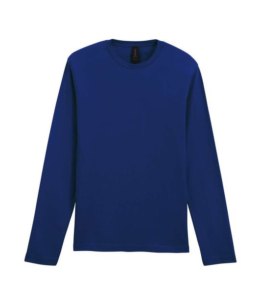 SOFTSTYLE ®  ADULT LONG SLEEVE T-SHIRT - Navy - Main
