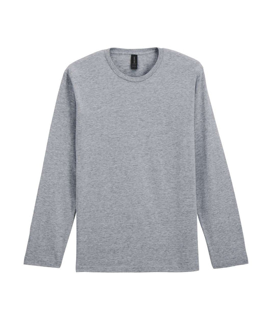 SOFTSTYLE ®  ADULT LONG SLEEVE T-SHIRT - RS Sport Grey - Main