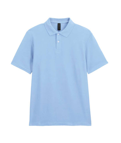 SOFTSTYLE ®  ADULT DOUBLE PIQUÉ POLO - Light Blue - Main