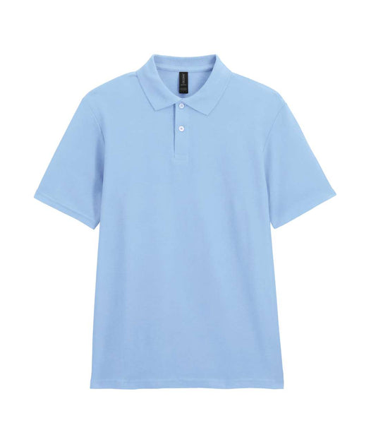 SOFTSTYLE ®  ADULT DOUBLE PIQUÉ POLO - Light Blue - Main
